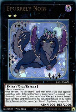 Epurrely Noir (V.6) RA04-071 Ultimate Rare Boosterfrisch Deutsch 1. Auflage