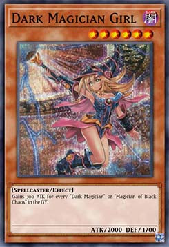 Dunkles Magier-Mädchen (V.1) RA04-107 Platinum Secret Rare Boosterfrisch Deutsch 1. Auflage