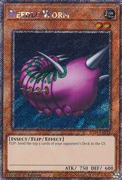 Nadelwurm (V.1) RA04-112 Platinum Secret Rare Boosterfrisch Deutsch 1. Auflage