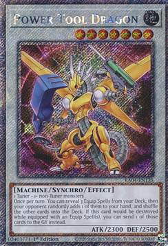 Werkzeugdrache (V.1) RA04-135 Platinum Secret Rare Boosterfrisch Deutsch 1. Auflage