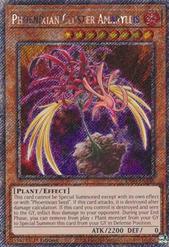 Phönixianische Büschelamaryllis (V.1) RA04-136 Platinum Secret Rare Boosterfrisch Deutsch 1. Auflage