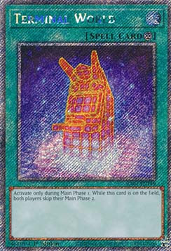 Terminalwelt (V.1) RA04-148 Platinum Secret Rare Boosterfrisch Deutsch 1. Auflage
