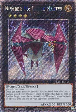 Nummer 16: Schockmeister (V.1) RA04-166 Platinum Secret Rare Boosterfrisch Deutsch 1. Auflage