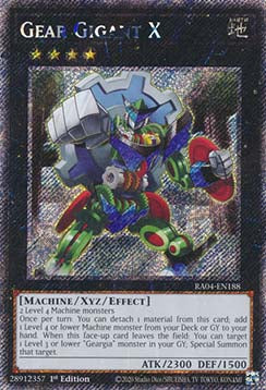 Gear Gigant X RA04-188 Platinum Secret Rare Near Mint Englisch 1. Auflage