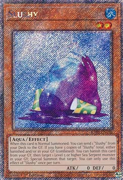 Slushy (V.1) RA04-196 Platinum Secret Rare Boosterfrisch Deutsch 1. Auflage