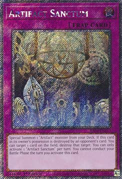 Artefakt-Heiligtum (V.1) RA04-217 Platinum Secret Rare Boosterfrisch Deutsch 1. Auflage