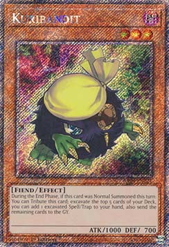 Kuribandit (V.1) RA04-221 Platinum Secret Rare Boosterfrisch Deutsch 1. Auflage
