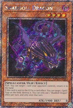Schattenpuppe Drache (V.1) RA04-228 Platinum Secret Rare Near Mint Deutsch 1. Auflage