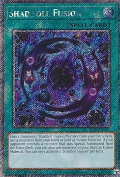 Schattenpuppen-Fusion (V.1) RA04-231 Platinum Secret Rare Near Mint Deutsch 1. Auflage