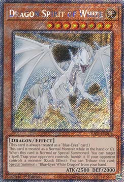 Drachengeist des Weißen (V.1) RA04-265 Platinum Secret Rare Near Mint Deutsch 1. Auflage