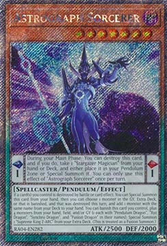 Astrografzauberer (V.1) RA04-282 Platinum Secret Rare Boosterfrisch Deutsch 1. Auflage