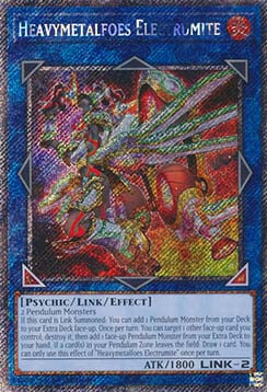 Schwermetallfose-Elektrumit (V.1) RA04-292 Platinum Secret Rare Boosterfrisch Deutsch 1. Auflage