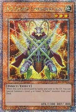 XX-Säbel-Emmersklinge (V.2) RA04-141 Quarter Century Secret Rare Near Mint Deutsch 1. Auflage