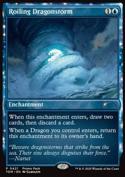 Roiling Dragonstorm PTDM-421 Uncommon Excellent Englisch Foil