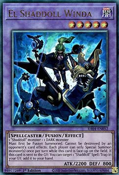 El Shaddoll Winda RA04-052 Ultimate Rare Near Mint Englisch 1. Auflage