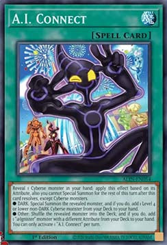 A.I. Connect ALIN-054 Super Rare Near Mint Englisch 1. Auflage