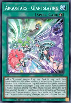 Argostars - Riesen erschlagen ALIN-062 Super Rare Near Mint Deutsch 1. Auflage