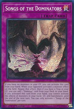 Songs of the Dominators ALIN-078 Secret Rare Near Mint Englisch 1. Auflage