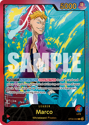 Marco (OP08-002) EB02 Special Rare Light Played Englisch