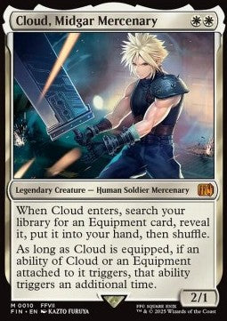 Cloud, Midgar Mercenary FIN-10 Mythic Near Mint Englisch