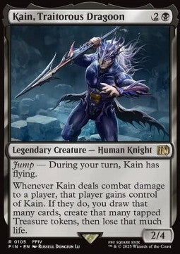 Kain, Traitorous Dragoon FIN-105 Rare Excellent Englisch