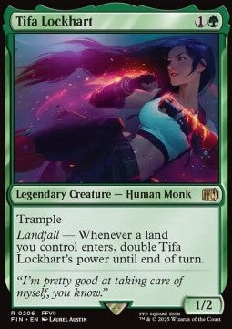 Tifa Lockhart FIN-206 Rare Near Mint Englisch