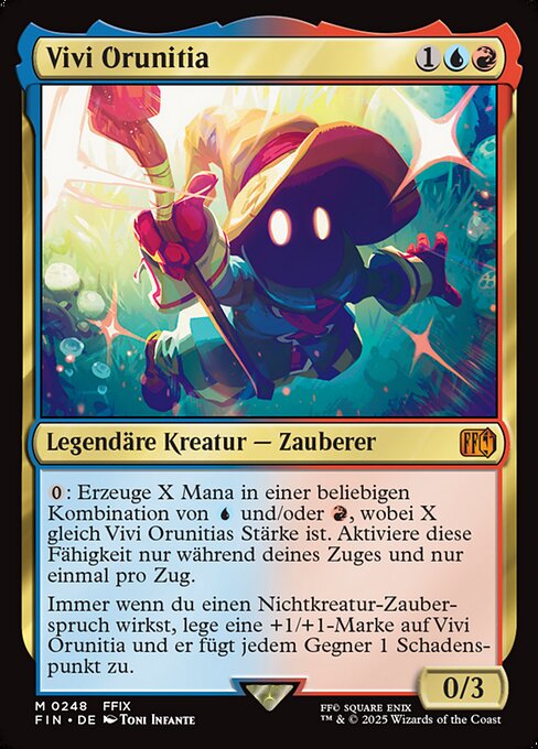 Vivi Orunitia FIN-248 Mythic Near Mint Deutsch