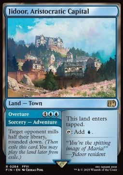 Jidoor, Aristocratic Capital // Overture FIN-284 Rare Excellent Englisch