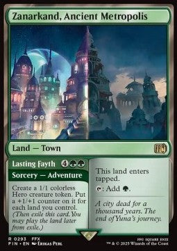 Zanarkand, Ancient Metropolis // Lasting Fayth FIN-293 Rare Near Mint Englisch Foil