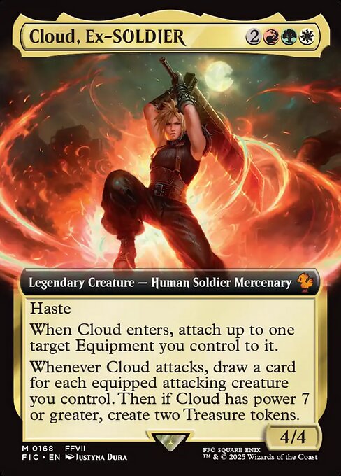 Cloud, Ex-SOLDIER XFIC-168 Mythic Near Mint Englisch