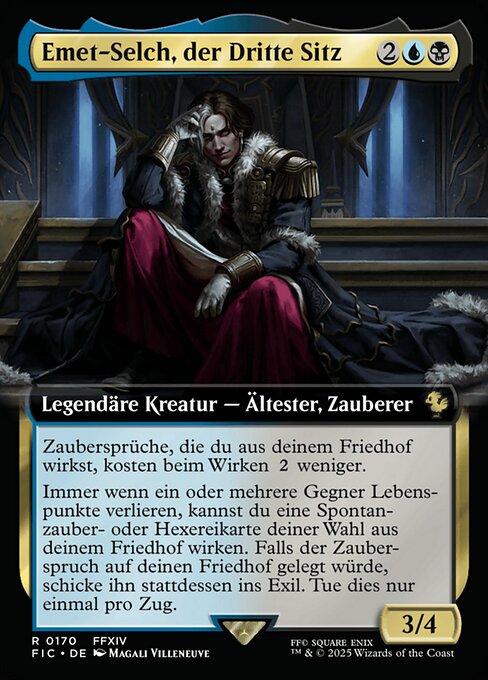 Emet-Selch of the Third Seat XFIC-170 Rare Excellent Deutsch