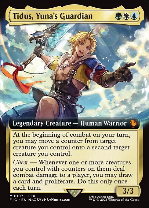 Tidus, Yuna's Guardian XFIC-187 Mythic Near Mint Englisch