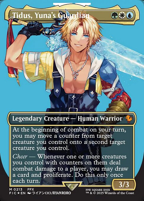 Tidus, Yuna's Guardian XFIC-213 Mythic Excellent Englisch Foil