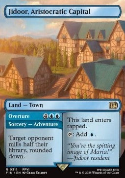 Jidoor, Aristocratic Capital // Overture XFIN-311 Rare Near Mint Englisch Foil