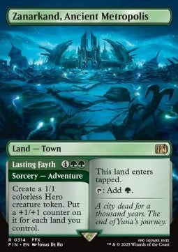 Zanarkand, Ancient Metropolis // Lasting Fayth XFIN-314 Rare Near Mint Japanisch Foil