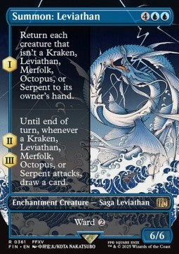 Summon: Leviathan XFIN-361 Rare Near Mint Japanisch