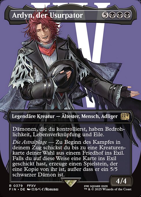 Ardyn, the Usurper (V.2) XFIN-379 Rare Near Mint Deutsch