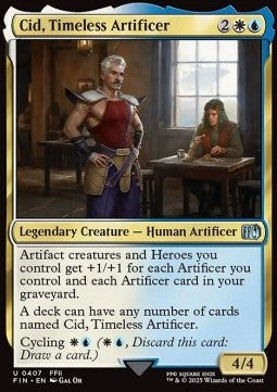 Cid, Timeless Artificer XFIN-407 Uncommon Near Mint Englisch Foil