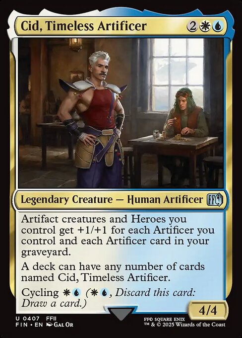 Cid, Timeless Artificer XFIN-407 Uncommon Near Mint Englisch Foil