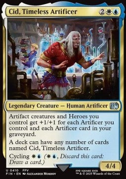 Cid, Timeless Artificer XFIN-410 Uncommon Near Mint Englisch