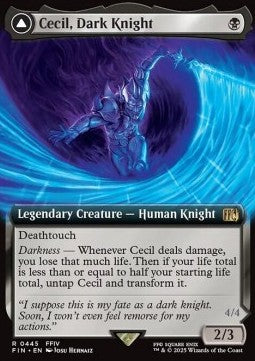 Cecil, Dark Knight // Cecil, Redeemed Paladin XFIN-445 Rare Near Mint Englisch