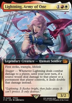 Lightning, Army of One (V.3) XFIN-498 Mythic Near Mint Deutsch
