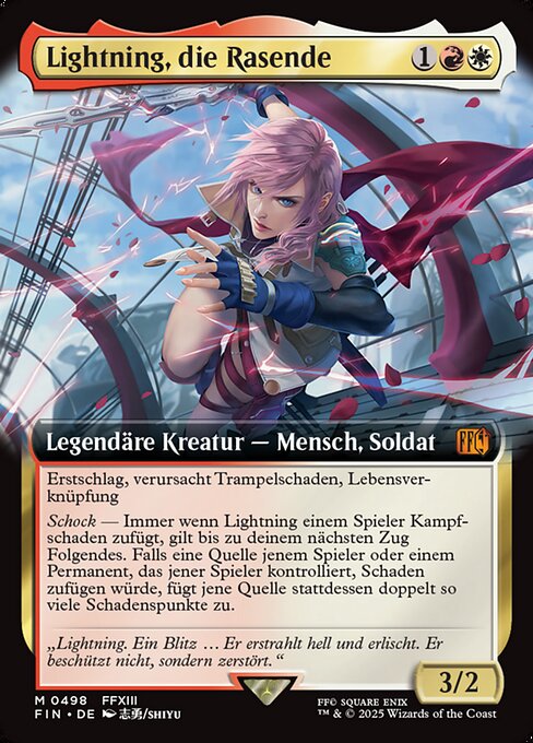 Lightning, Army of One (V.3) XFIN-498 Mythic Near Mint Deutsch