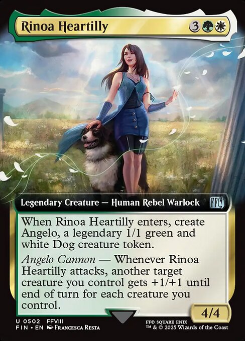 Rinoa Heartilly XFIN-502 Uncommon Near Mint Englisch