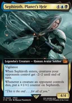 Sephiroth, Planet's Heir XFIN-505 Mythic Excellent Japanisch