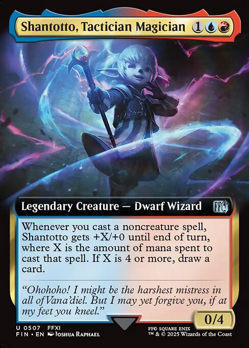 Shantotto, Tactician Magician XFIN-507 Uncommon Near Mint Englisch