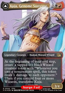 Kuja, Genome Sorcerer // Trance Kuja, Fate Defied XFIN-544 Rare Near Mint Englisch Foil