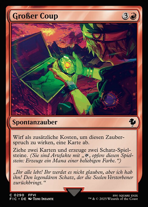 Großer Coup FIC-290 Common Near Mint Deutsch