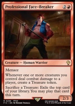 Professional Face-Breaker FIC-296 Rare Near Mint Englisch