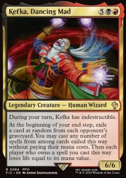Kefka, Dancing Mad FIC-84 Rare Near Mint Deutsch